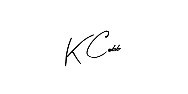 Design your own signature with our free online signature maker. With this signature software, you can create a handwritten (Arty Signature) signature for name K Cobb. K Cobb signature style 8 images and pictures png