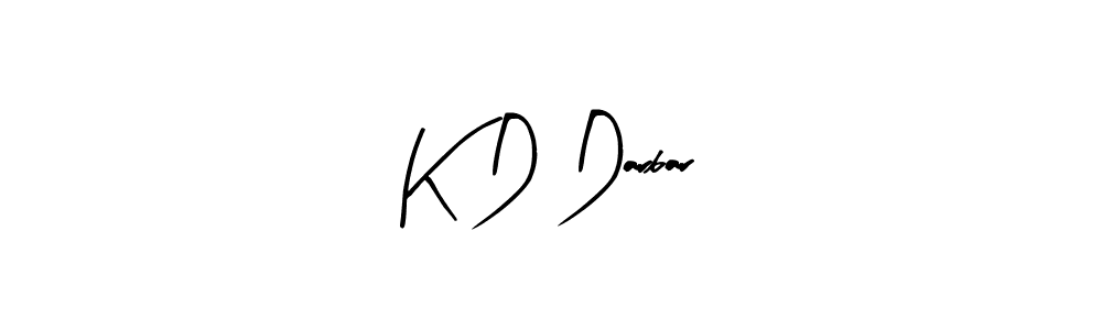 You should practise on your own different ways (Arty Signature) to write your name (K D Darbar) in signature. don't let someone else do it for you. K D Darbar signature style 8 images and pictures png