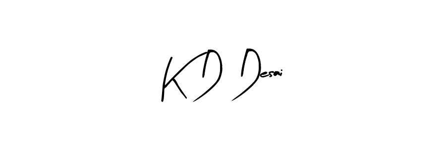 Create a beautiful signature design for name K D Desai. With this signature (Arty Signature) fonts, you can make a handwritten signature for free. K D Desai signature style 8 images and pictures png