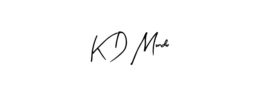 You can use this online signature creator to create a handwritten signature for the name K D Mundu. This is the best online autograph maker. K D Mundu signature style 8 images and pictures png