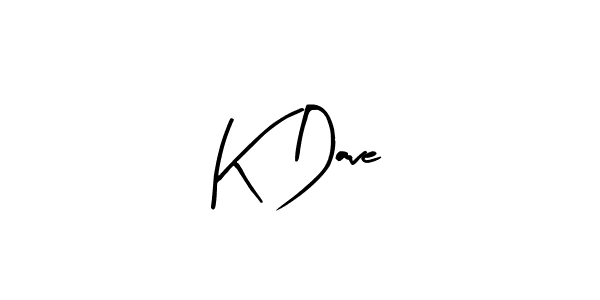 Make a beautiful signature design for name K Dave. With this signature (Arty Signature) style, you can create a handwritten signature for free. K Dave signature style 8 images and pictures png