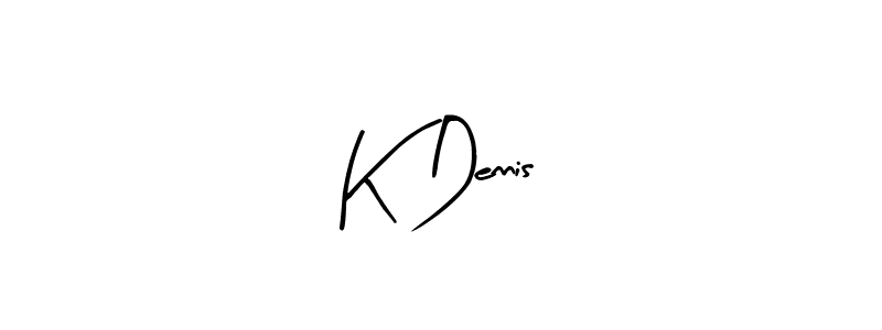 Design your own signature with our free online signature maker. With this signature software, you can create a handwritten (Arty Signature) signature for name K Dennis. K Dennis signature style 8 images and pictures png