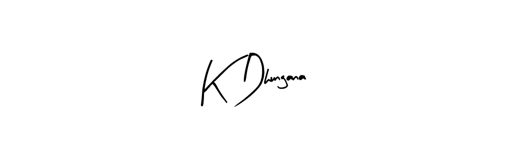Here are the top 10 professional signature styles for the name K Dhungana. These are the best autograph styles you can use for your name. K Dhungana signature style 8 images and pictures png