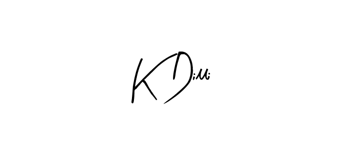 if you are searching for the best signature style for your name K Dilli. so please give up your signature search. here we have designed multiple signature styles  using Arty Signature. K Dilli signature style 8 images and pictures png