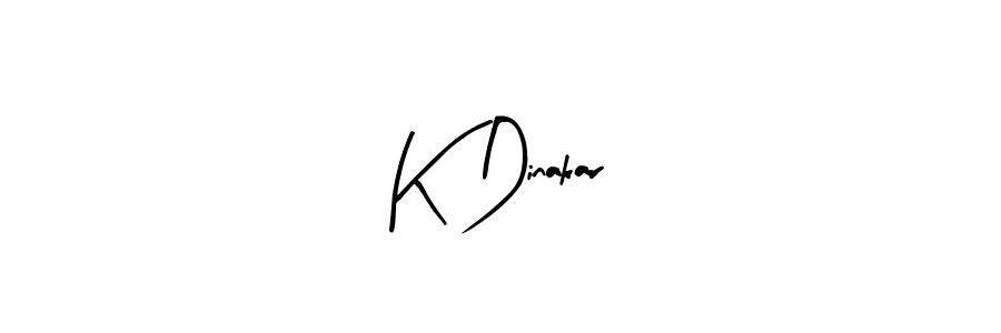 Also You can easily find your signature by using the search form. We will create K Dinakar name handwritten signature images for you free of cost using Arty Signature sign style. K Dinakar signature style 8 images and pictures png