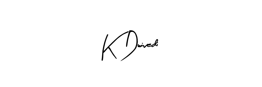 Also we have K Dwivedi name is the best signature style. Create professional handwritten signature collection using Arty Signature autograph style. K Dwivedi signature style 8 images and pictures png