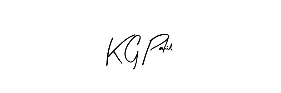 You should practise on your own different ways (Arty Signature) to write your name (K G Patil) in signature. don't let someone else do it for you. K G Patil signature style 8 images and pictures png