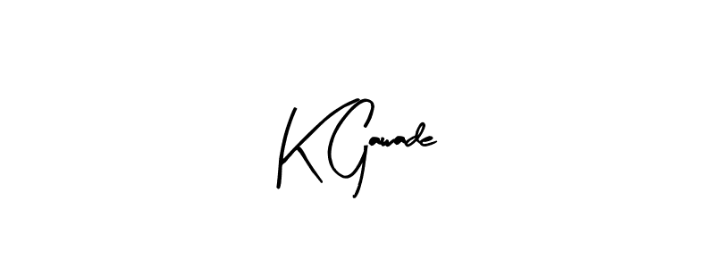 if you are searching for the best signature style for your name K Gawade. so please give up your signature search. here we have designed multiple signature styles  using Arty Signature. K Gawade signature style 8 images and pictures png