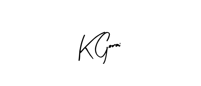 You should practise on your own different ways (Arty Signature) to write your name (K Gorai) in signature. don't let someone else do it for you. K Gorai signature style 8 images and pictures png