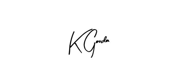 if you are searching for the best signature style for your name K Gouda. so please give up your signature search. here we have designed multiple signature styles  using Arty Signature. K Gouda signature style 8 images and pictures png