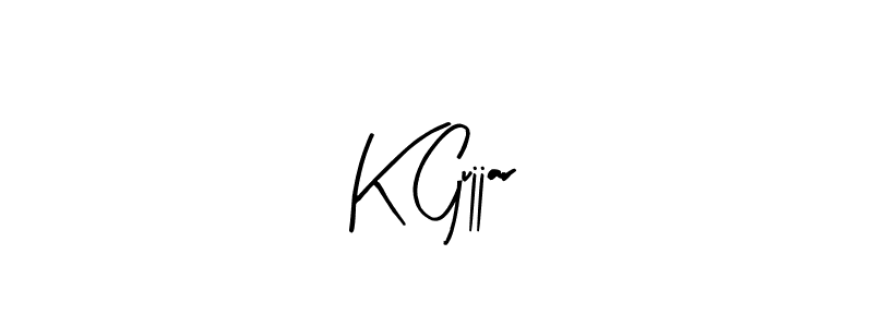 Also You can easily find your signature by using the search form. We will create K Gujjar name handwritten signature images for you free of cost using Arty Signature sign style. K Gujjar signature style 8 images and pictures png