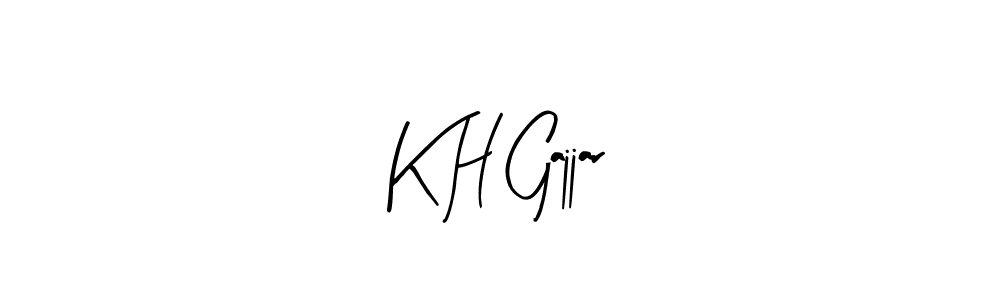 This is the best signature style for the K H Gajjar name. Also you like these signature font (Arty Signature). Mix name signature. K H Gajjar signature style 8 images and pictures png