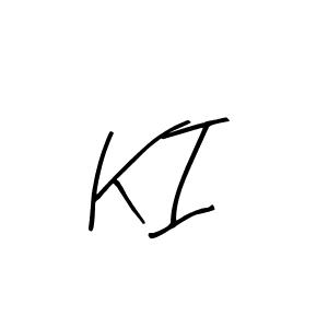 The best way (Arty Signature) to make a short signature is to pick only two or three words in your name. The name K I include a total of six letters. For converting this name. K I signature style 8 images and pictures png
