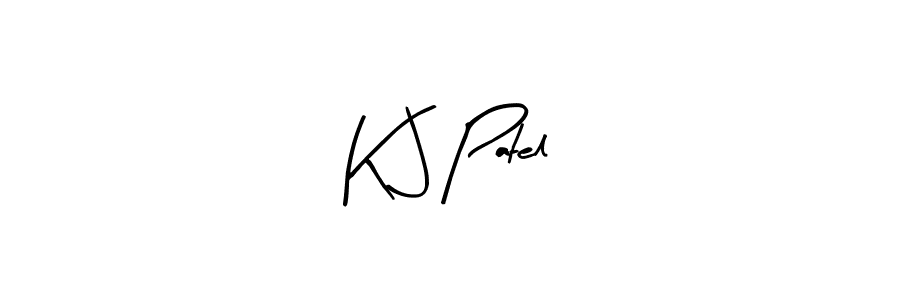 K J Patel stylish signature style. Best Handwritten Sign (Arty Signature) for my name. Handwritten Signature Collection Ideas for my name K J Patel. K J Patel signature style 8 images and pictures png