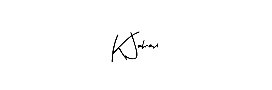 How to make K Jahnavi name signature. Use Arty Signature style for creating short signs online. This is the latest handwritten sign. K Jahnavi signature style 8 images and pictures png