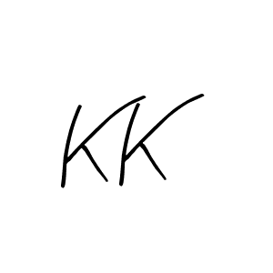 Create a beautiful signature design for name K K. With this signature (Arty Signature) fonts, you can make a handwritten signature for free. K K signature style 8 images and pictures png