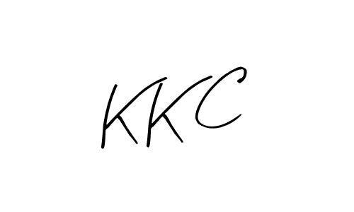 Make a beautiful signature design for name K K C. With this signature (Arty Signature) style, you can create a handwritten signature for free. K K C signature style 8 images and pictures png