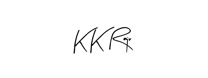 Make a beautiful signature design for name K K Raju. With this signature (Arty Signature) style, you can create a handwritten signature for free. K K Raju signature style 8 images and pictures png