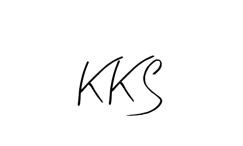 You should practise on your own different ways (Arty Signature) to write your name (K K S) in signature. don't let someone else do it for you. K K S signature style 8 images and pictures png