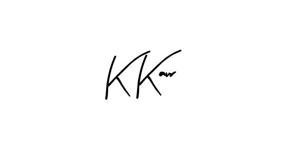 How to make K Kaur name signature. Use Arty Signature style for creating short signs online. This is the latest handwritten sign. K Kaur signature style 8 images and pictures png