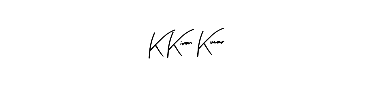 This is the best signature style for the K Kiran Kumar name. Also you like these signature font (Arty Signature). Mix name signature. K Kiran Kumar signature style 8 images and pictures png