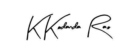 Give your name K Kodanda Rao an exquisite flair with the Arty Signature script font. Ideal for contracts, resumes, and formal letterheads. K Kodanda Rao signature style 8 images and pictures png