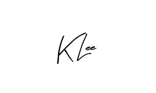 Create a beautiful signature design for name K Lee. With this signature (Arty Signature) fonts, you can make a handwritten signature for free. K Lee signature style 8 images and pictures png