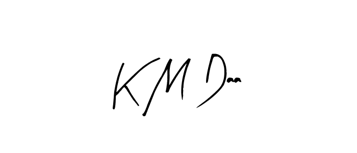 Design your own signature with our free online signature maker. With this signature software, you can create a handwritten (Arty Signature) signature for name K M Daa. K M Daa signature style 8 images and pictures png