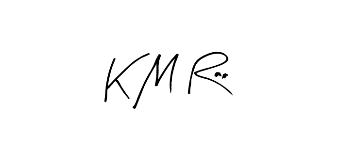 K M Rao stylish signature style. Best Handwritten Sign (Arty Signature) for my name. Handwritten Signature Collection Ideas for my name K M Rao. K M Rao signature style 8 images and pictures png