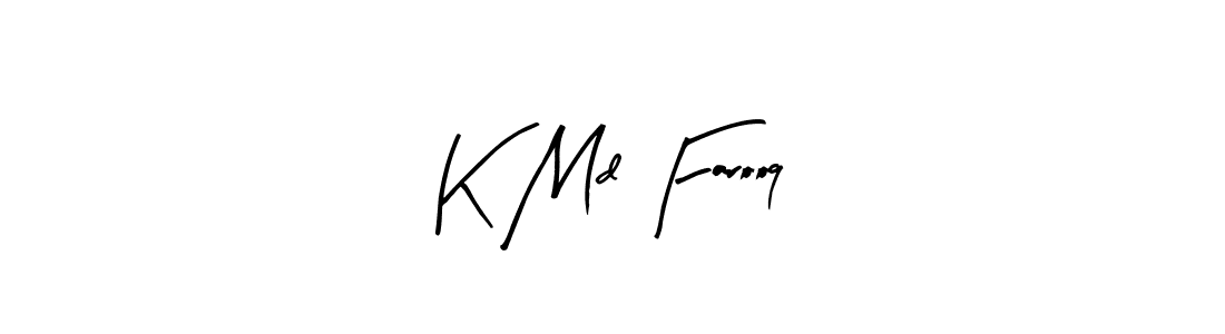 K Md Farooq stylish signature style. Best Handwritten Sign (Arty Signature) for my name. Handwritten Signature Collection Ideas for my name K Md Farooq. K Md Farooq signature style 8 images and pictures png