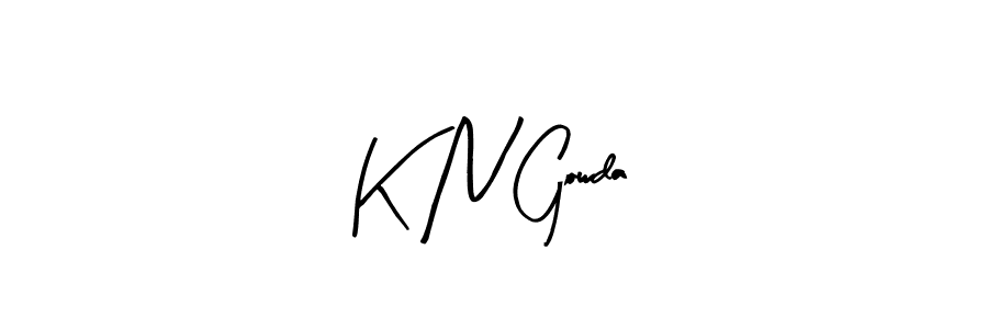 Also we have K N Gowda name is the best signature style. Create professional handwritten signature collection using Arty Signature autograph style. K N Gowda signature style 8 images and pictures png