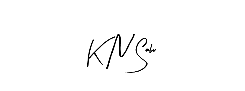 Similarly Arty Signature is the best handwritten signature design. Signature creator online .You can use it as an online autograph creator for name K N Sahu. K N Sahu signature style 8 images and pictures png