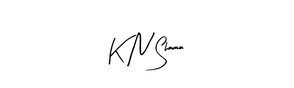 Also You can easily find your signature by using the search form. We will create K N Sharma name handwritten signature images for you free of cost using Arty Signature sign style. K N Sharma signature style 8 images and pictures png