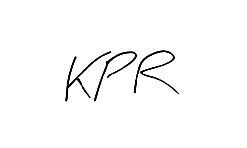 How to make K P R name signature. Use Arty Signature style for creating short signs online. This is the latest handwritten sign. K P R signature style 8 images and pictures png