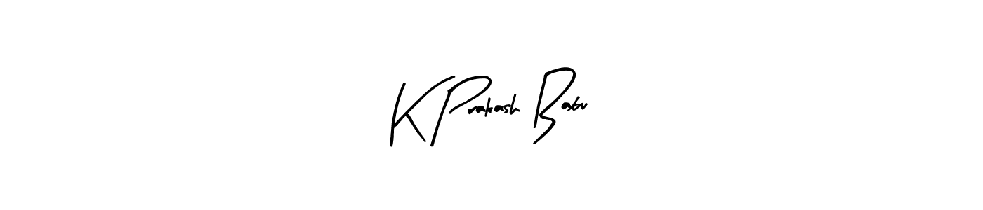 Best and Professional Signature Style for K Prakash Babu. Arty Signature Best Signature Style Collection. K Prakash Babu signature style 8 images and pictures png