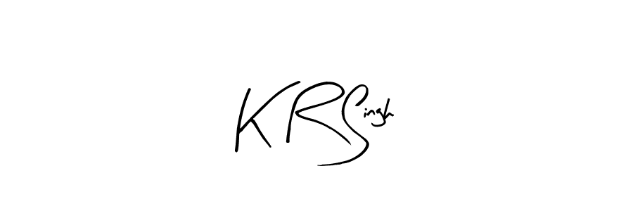 Best and Professional Signature Style for K R Singh. Arty Signature Best Signature Style Collection. K R Singh signature style 8 images and pictures png