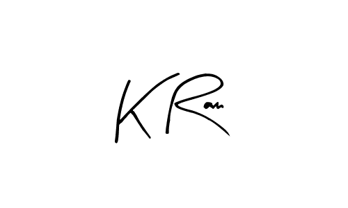 How to make K Ram signature? Arty Signature is a professional autograph style. Create handwritten signature for K Ram name. K Ram signature style 8 images and pictures png