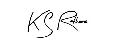 Style your name K S Rathore with confidence using Arty Signature signature design. Simple, elegant, and ready for immediate document use. K S Rathore signature style 8 images and pictures png