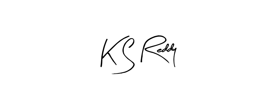 Design your own signature with our free online signature maker. With this signature software, you can create a handwritten (Arty Signature) signature for name K S Reddy. K S Reddy signature style 8 images and pictures png