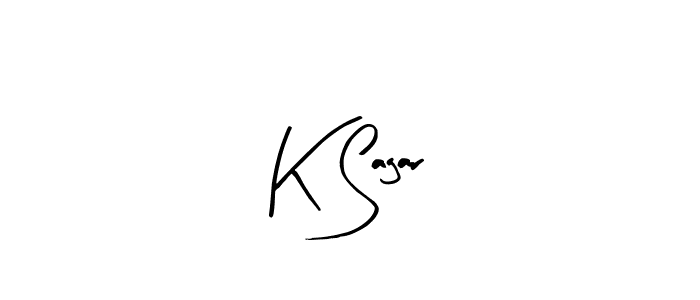 Best and Professional Signature Style for K Sagar. Arty Signature Best Signature Style Collection. K Sagar signature style 8 images and pictures png