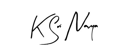 Explore multiple handwriting variations for K Sri Navya including this stunning Arty Signature design. Free to use across all platforms. K Sri Navya signature style 8 images and pictures png