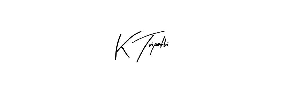 if you are searching for the best signature style for your name K Tripathi. so please give up your signature search. here we have designed multiple signature styles  using Arty Signature. K Tripathi signature style 8 images and pictures png