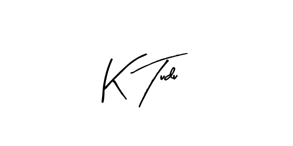 It looks lik you need a new signature style for name K Tudu. Design unique handwritten (Arty Signature) signature with our free signature maker in just a few clicks. K Tudu signature style 8 images and pictures png