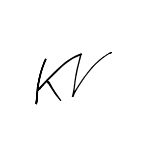 How to make K V signature? Arty Signature is a professional autograph style. Create handwritten signature for K V name. K V signature style 8 images and pictures png