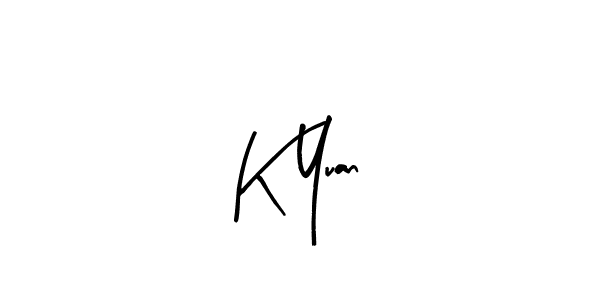 How to make K Yuan name signature. Use Arty Signature style for creating short signs online. This is the latest handwritten sign. K Yuan signature style 8 images and pictures png