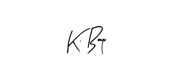 Similarly Arty Signature is the best handwritten signature design. Signature creator online .You can use it as an online autograph creator for name K. Bayu. K. Bayu signature style 8 images and pictures png