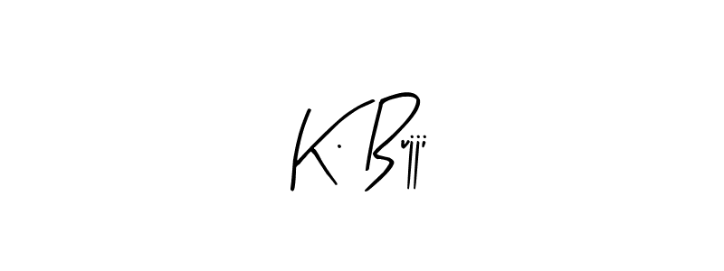 How to Draw K. Bujji signature style? Arty Signature is a latest design signature styles for name K. Bujji. K. Bujji signature style 8 images and pictures png