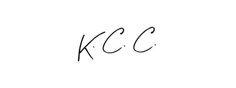 Use a signature maker to create a handwritten signature online. With this signature software, you can design (Arty Signature) your own signature for name K. C. C.. K. C. C. signature style 8 images and pictures png