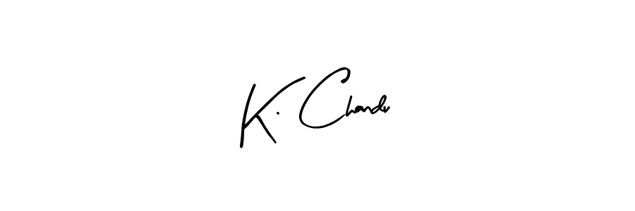 Use a signature maker to create a handwritten signature online. With this signature software, you can design (Arty Signature) your own signature for name K. Chandu. K. Chandu signature style 8 images and pictures png