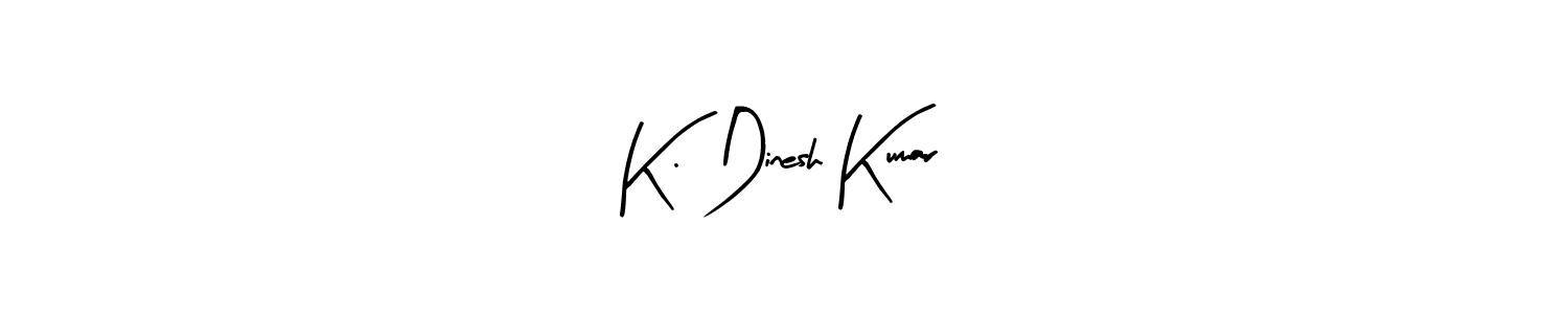 It looks lik you need a new signature style for name K. Dinesh Kumar. Design unique handwritten (Arty Signature) signature with our free signature maker in just a few clicks. K. Dinesh Kumar signature style 8 images and pictures png